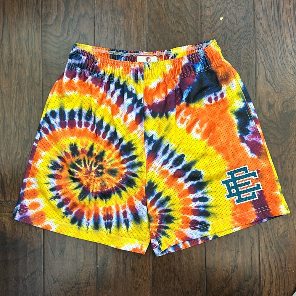 Eric Emanuel EE Basic Shorts Tie Dye Rainbow
